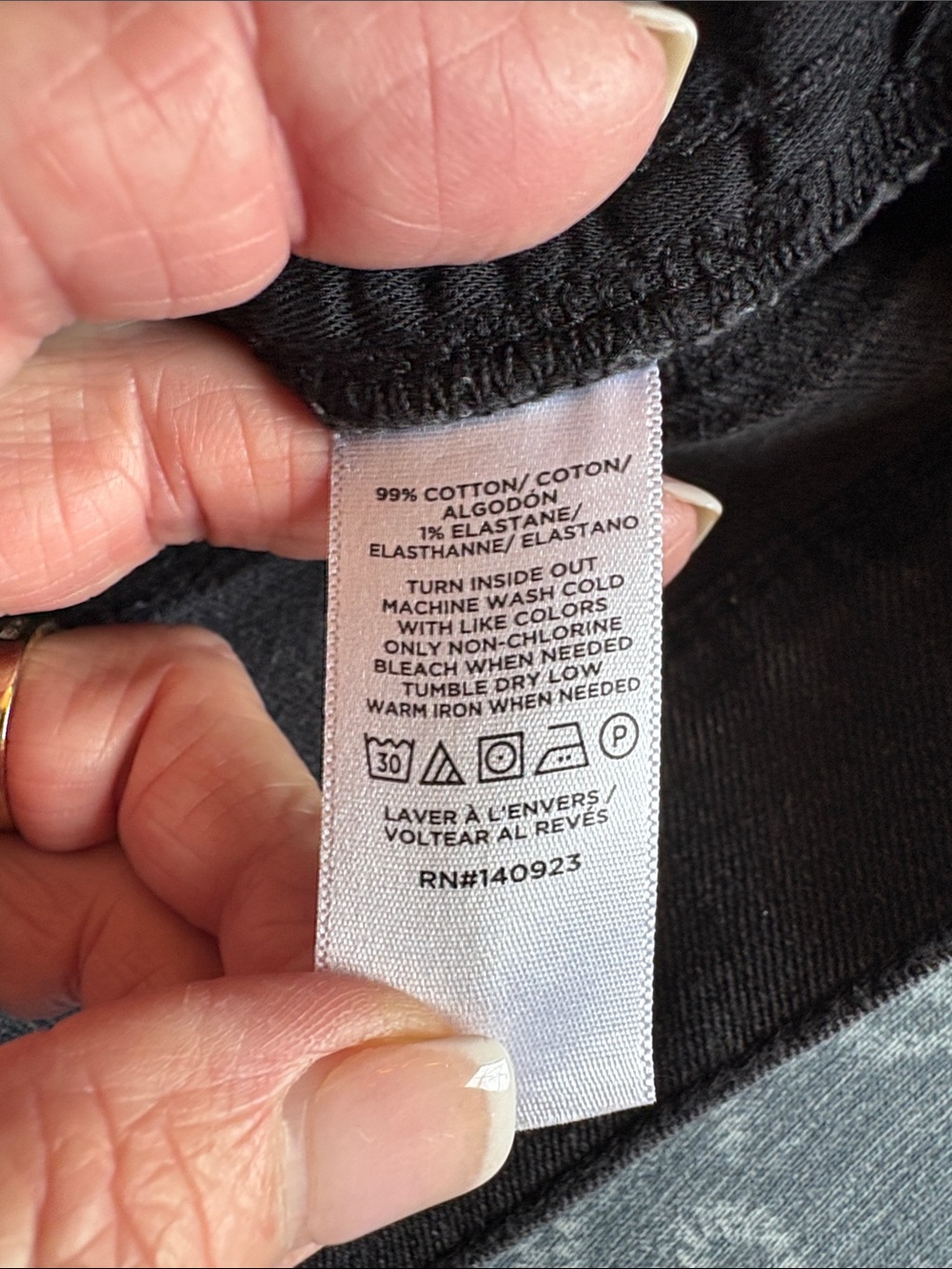 Loft NWT High Rise Barrel Jeans size 27/4 - Picture 11 of 13